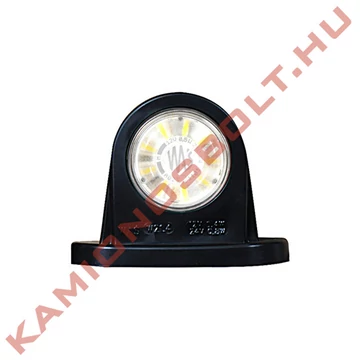 Gumilámpa tömb piros/fehér szirom