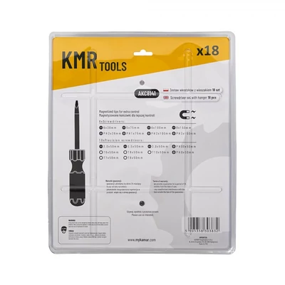 Csavarhúzó készlet 18 db-os 