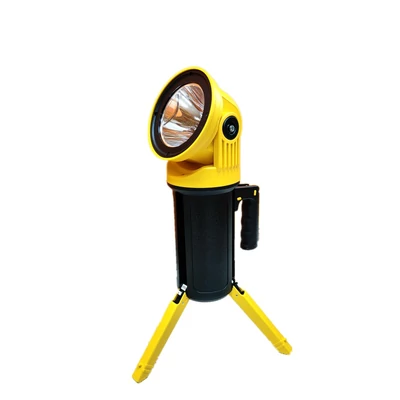 Keresőlámpa LED tölthető USB sárga