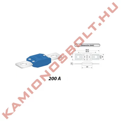 Biztosíték MEGA 200A 06.01200