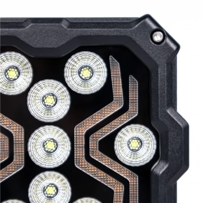 Munkalámpa LED helyzetjelzővel X-SPIDER 2 alu ház 9 LED 12/24V