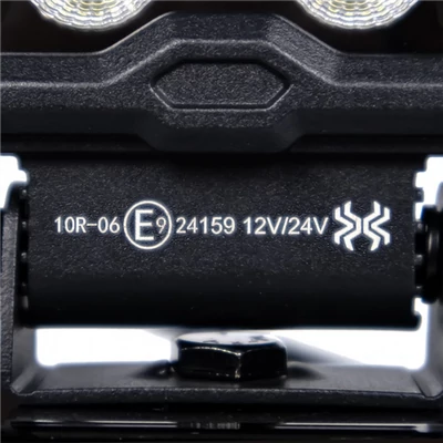 Munkalámpa LED helyzetjelzővel X-SPIDER 2 alu ház 9 LED 12/24V