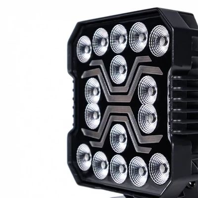 Munkalámpa LED helyzetjelzővel X-SPIDER 1 alu ház 16 LED 60W 12/24V