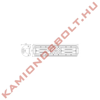 Munkalámpa LED Panel 60xLED