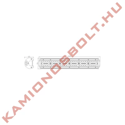 Munkalámpa LED Panel 120xLED