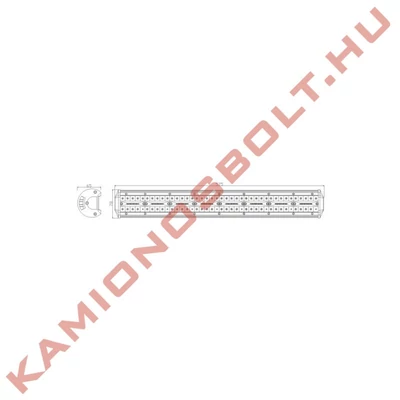 Munkalámpa LED Panel 160xLED