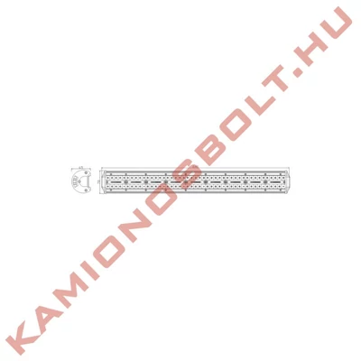 Munkalámpa LED Panel 180xLED