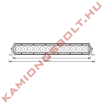 Munkalámpa LED Panel 12 LED