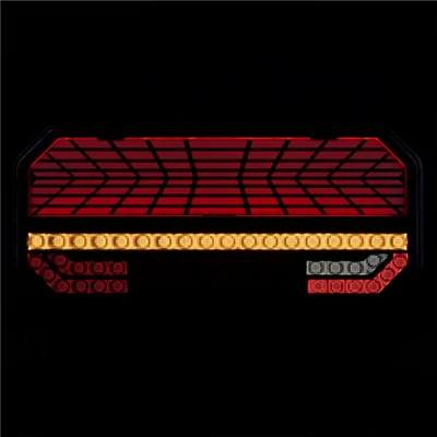 Lámpa hátsó univerzális LED-es NEON 12/24V bal