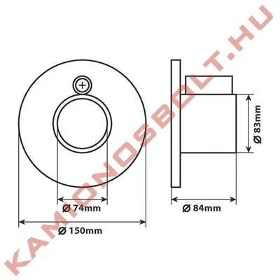 Királycsapszeg zár LAMPA