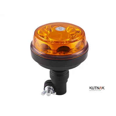 Villogó LED-es UFO III tetőre csőre szerelhető sárga 12 LED 9-33V