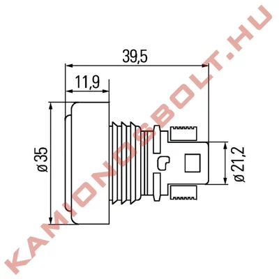 Lámpa helyzet Kögel pótba 2 ledes