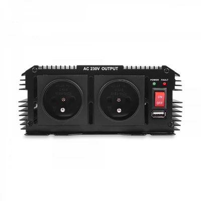 Áramátalakító 12V-230V 1000/2000W