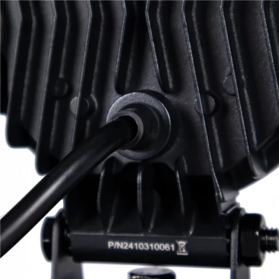 Munkalámpa LED helyzetjelzővel X-SPIDER 3 kerek  alu ház 9 LED 12/24V