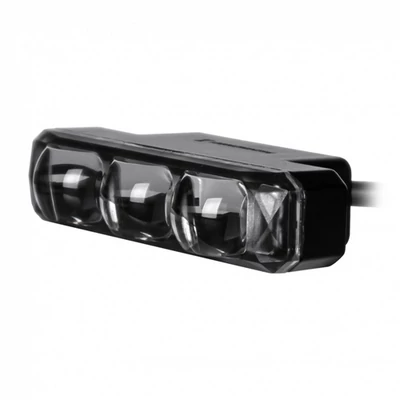 Munkalámpa 3XLED MINI 80mm alu ház 12W 12/24V