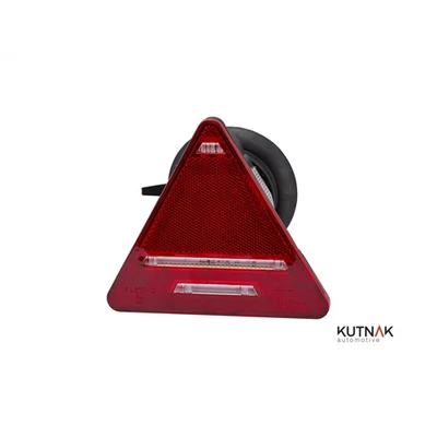 Lámpa hátsó utánfutó mágneses készlet LED-es háromszög alakú vezeték nélküli (20m) Wifi 2,4GHz