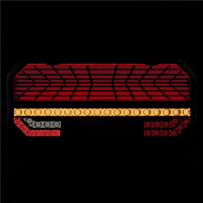 Lámpa hátsó univerzális LED-es NEON 12/24V jobb