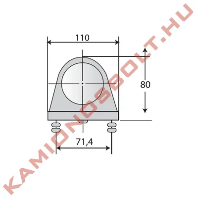 Gumilámpa tömb nagy