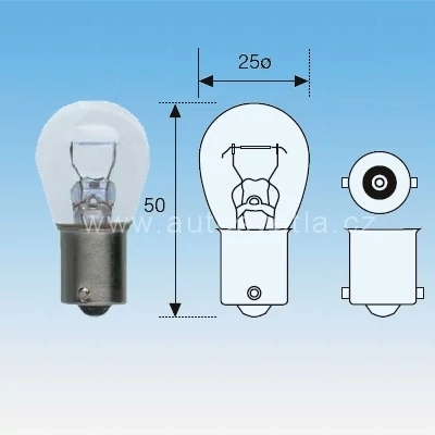 Izzó Magneti Marelli 24V 21W Ba15s P21W