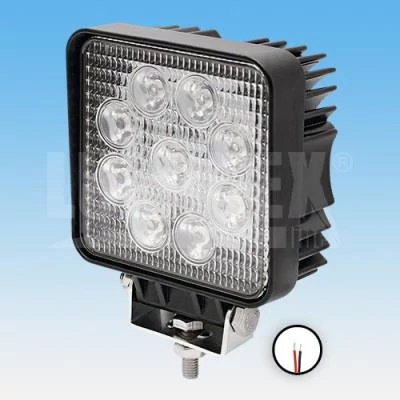 Munkalámpa ledes 10-80V 1710 LUMEN HIGH POWER LED 27W IP 67 (128x110x50mm)