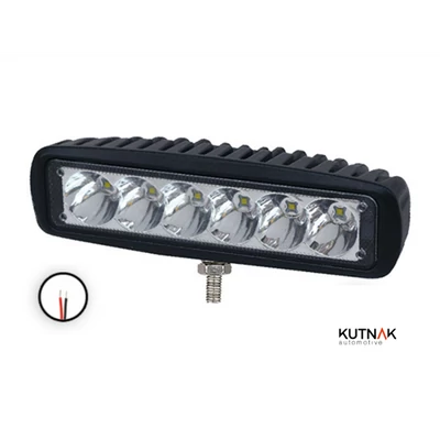 Munkalámpa 6 LED-es 1260 Lumen 9-33V 0,35m vezetékkel