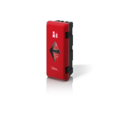 Tuzoltó készülék tartó doboz piros/fekete 6-9kg 675x310x250mm ADAMANT