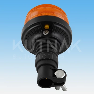 Villogó LED-es BLUEBERRY tetőre csőre szerelhető sárga 24 LED 24W 9-33V