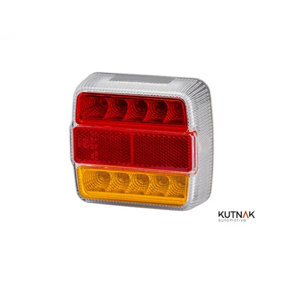 Lámpa hátsó utánfutó mágneses készlet LED-es (Vándorlámpa) vezeték nélküli (20M) Wifi 2,4GHz.