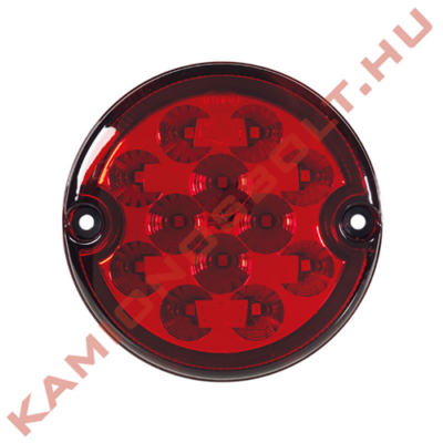 Lámpa hátsó kör fék/helyzet LEDes 95mm piros 098 202 330