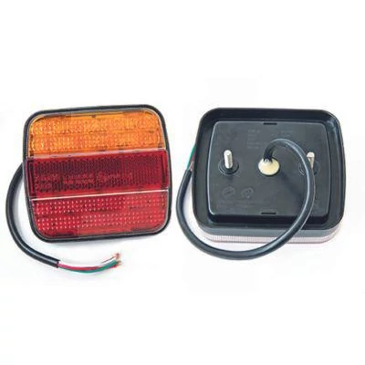 Lámpa hátsó utánfutó LED-es 3 funkció + rsz. 12-24V 