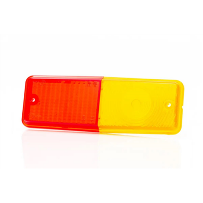 Lámpa hátsó 3 funkciós piros-sárga búra FT007-es lámpához