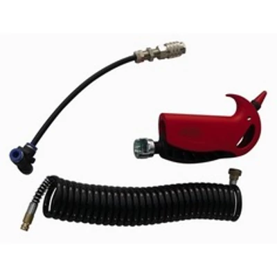 Fülkefuvató szett piros/fekete