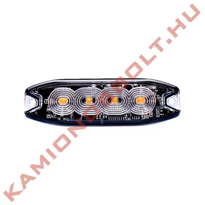 Villogó stroboszkóp slim 4 LED