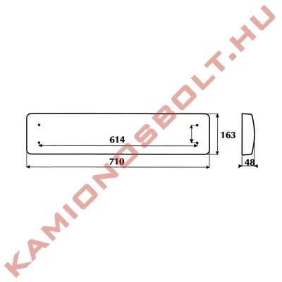 Belsőtér megvilágító 18W