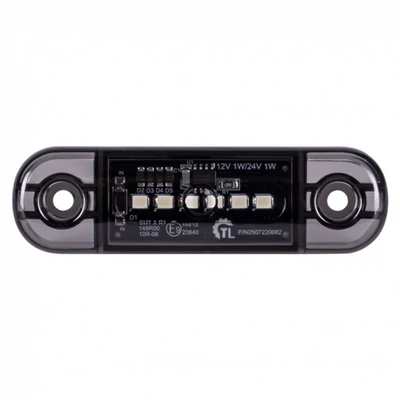 Lámpa helyzet 6 LED 12/24V DARK fehér