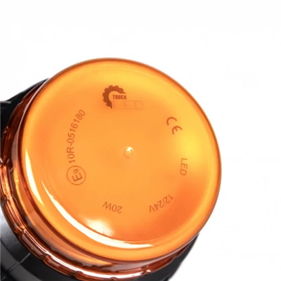 Villogó LED lámpa tetőre mágneses tölthető vezeték nélküli (wireless) 45X LED 20W