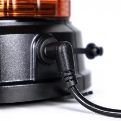 Villogó LED lámpa tetőre mágneses tölthető vezeték nélküli (wireless) 45X LED 20W