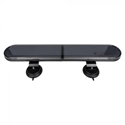 Villogó fényhíd LED DARK LIGHTBAR mágneses sötétített búrával 600x100x45mm