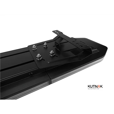 Villogó fényhíd LED LIGHTBAR VEZÉRLŐPANELLEL 1200mm 12/24V sárga éjszakai és nappali üzemmód