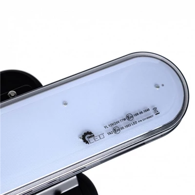 Villogó fényhíd LED-es 108 LED 12/24V  600x100mm 