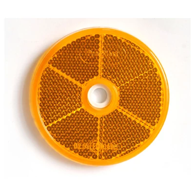 Prizma 60mm kör fúrt sárga