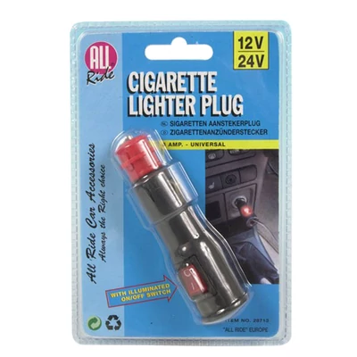 Szivargyújtó dugó kapcsolós