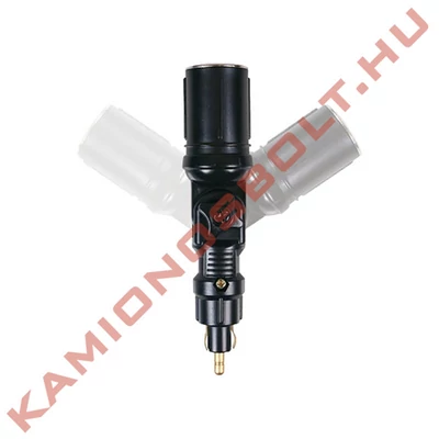 Szivargyújtó steck dugó/normál aljzat átalakító könyök 86121