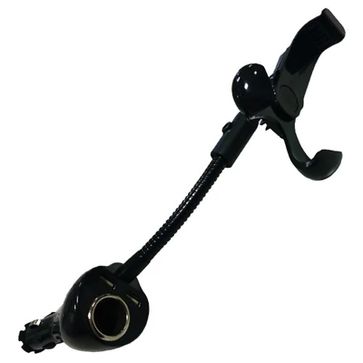 Telefontartó + USB töltõ 12/24V