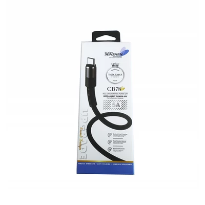 TYPE C töltő kábel 1m 5A 30DATA