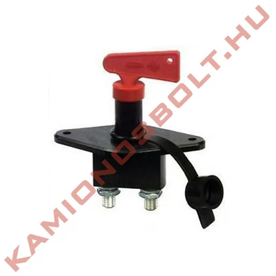 Áramtalanító nagy piros kulcsos 100/500A