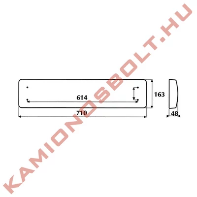Belsőtér megvilágító 18W