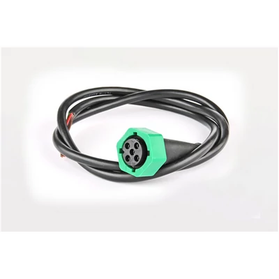 Csatlakozó ellendarab bajonet zöld