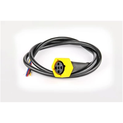 Csatlakozó ellendarab bajonet sárga