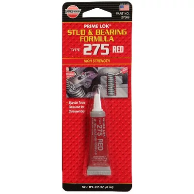 Csavarrögzítõ piros nagy szilárdságú